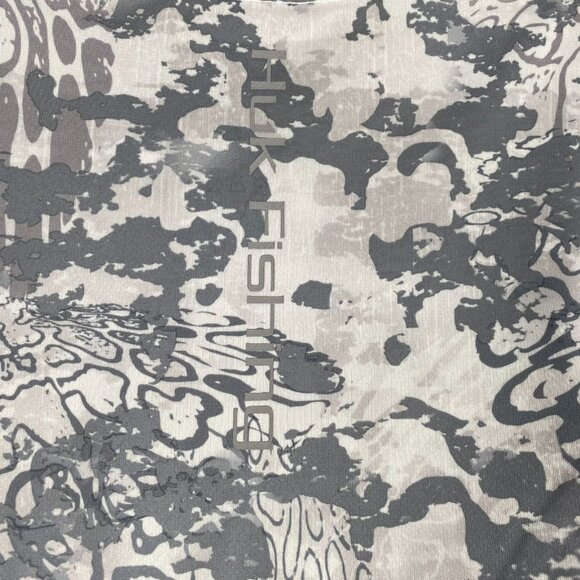 HUK Icon X Tide Change Fishing Performance Sun Shirt Whitesize Medium New - Picture 16 of 16